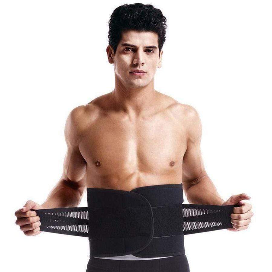 FleekFit | Waist Trainer for Men - Burn Belly Fat Slim Sweat Belt