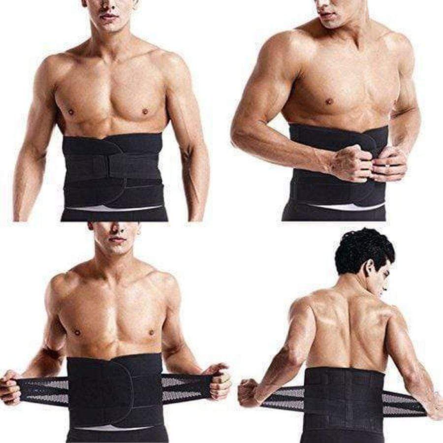 FleekFit | Waist Trainer for Men - Burn Belly Fat Slim Sweat Belt