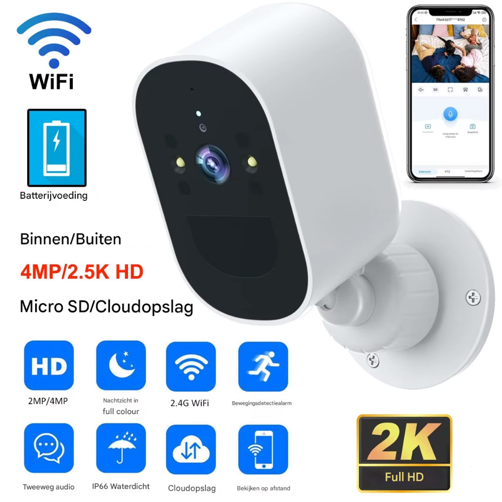 FlexCam™ Pro | Security without power or subscription costs!