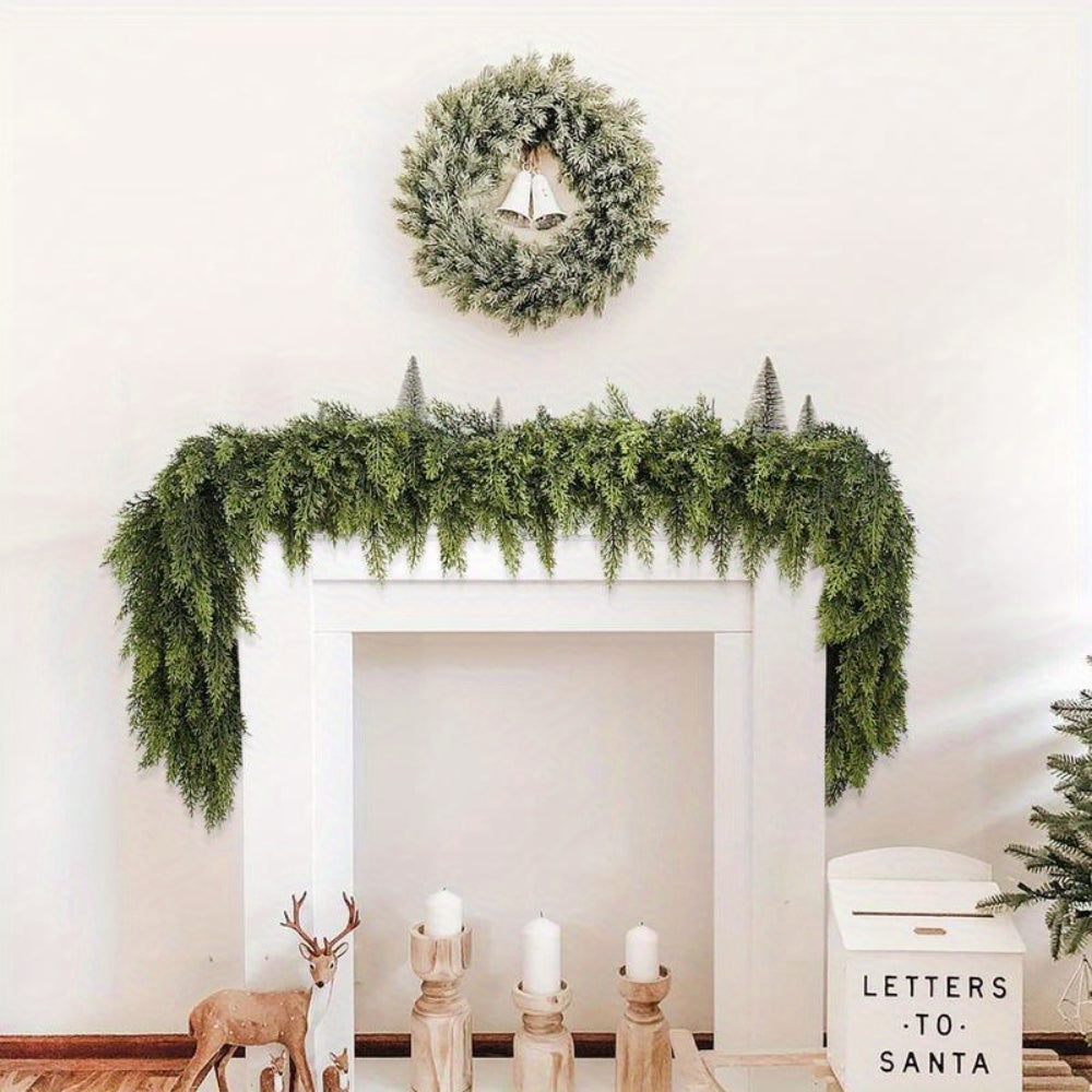 Flexible Artificial Greenery Christmas Garland