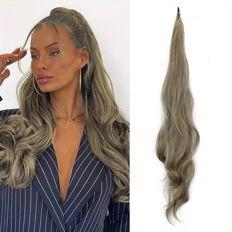 Flexible Hair Extension Ponytail for Voluminous Hair