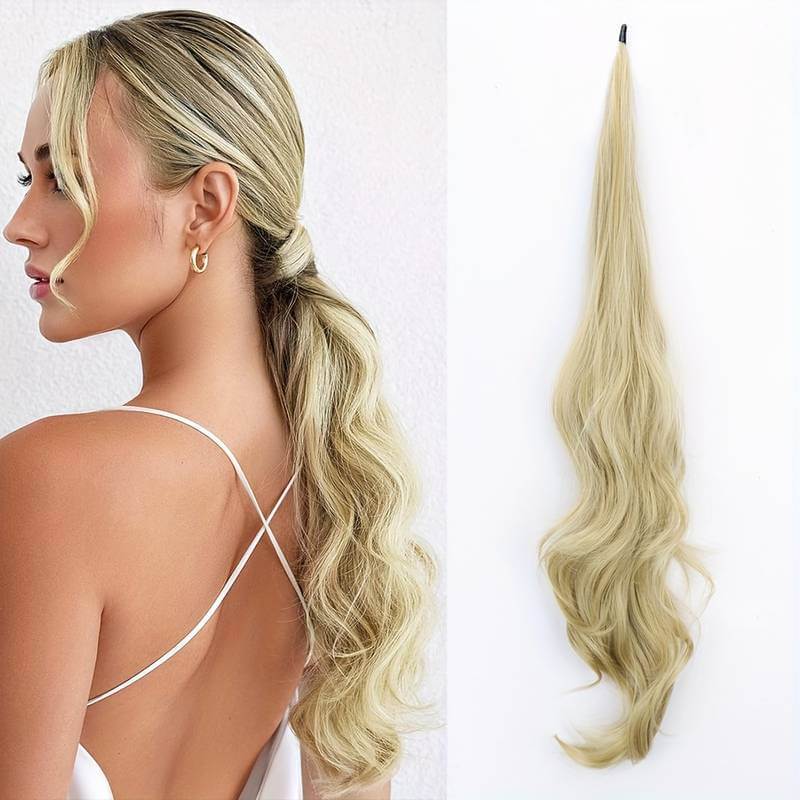 Flexible Hair Extension Ponytail for Voluminous Hair