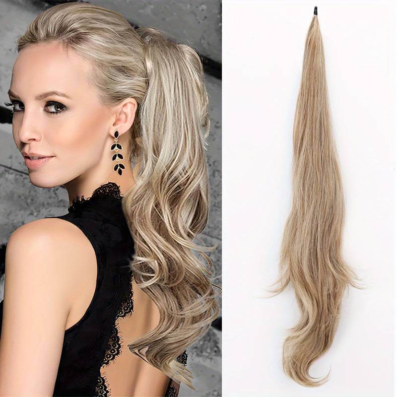 Flexible Hair Extension Ponytail for Voluminous Hair
