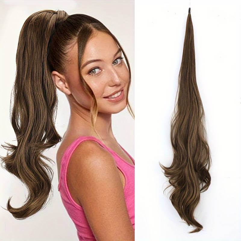 Flexible Hair Extension Ponytail for Voluminous Hair