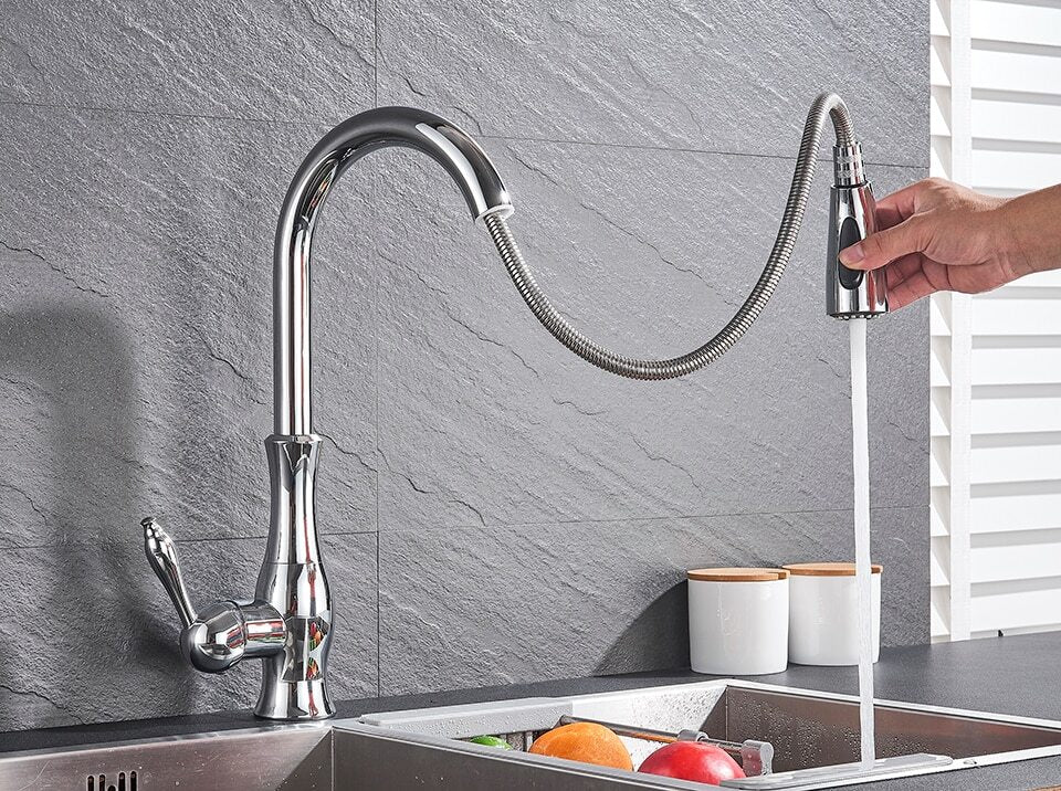 FlexiFlow | Pull-Out Kitchen Faucet