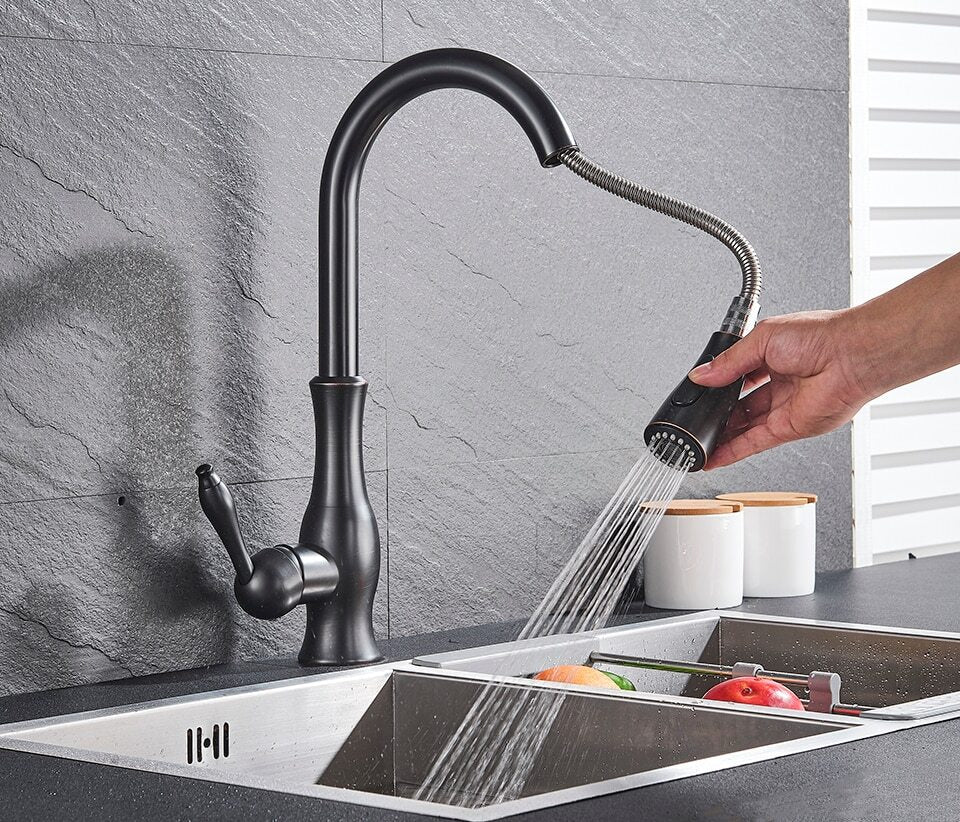 FlexiFlow | Pull-Out Kitchen Faucet