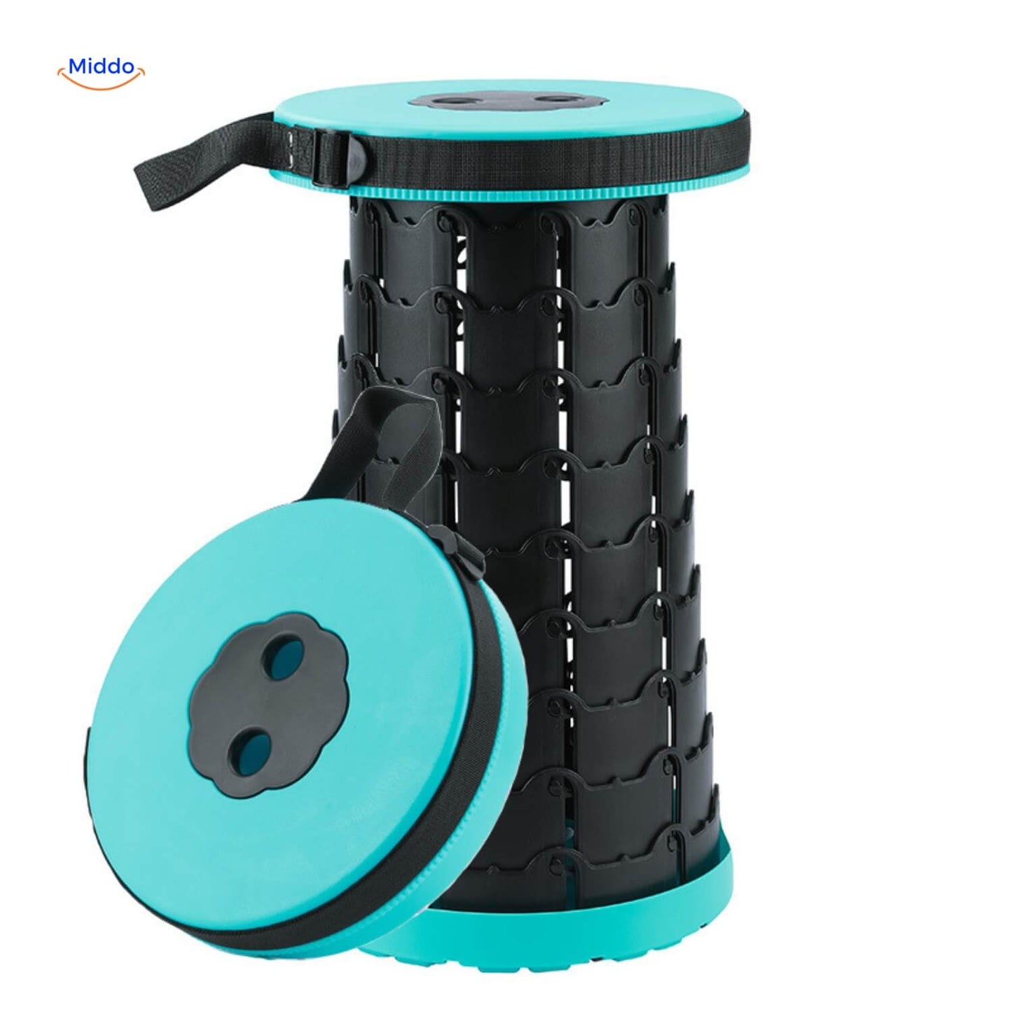 FlexiStool™ Adjustable Telescopic Stool with Non-Slip Surface