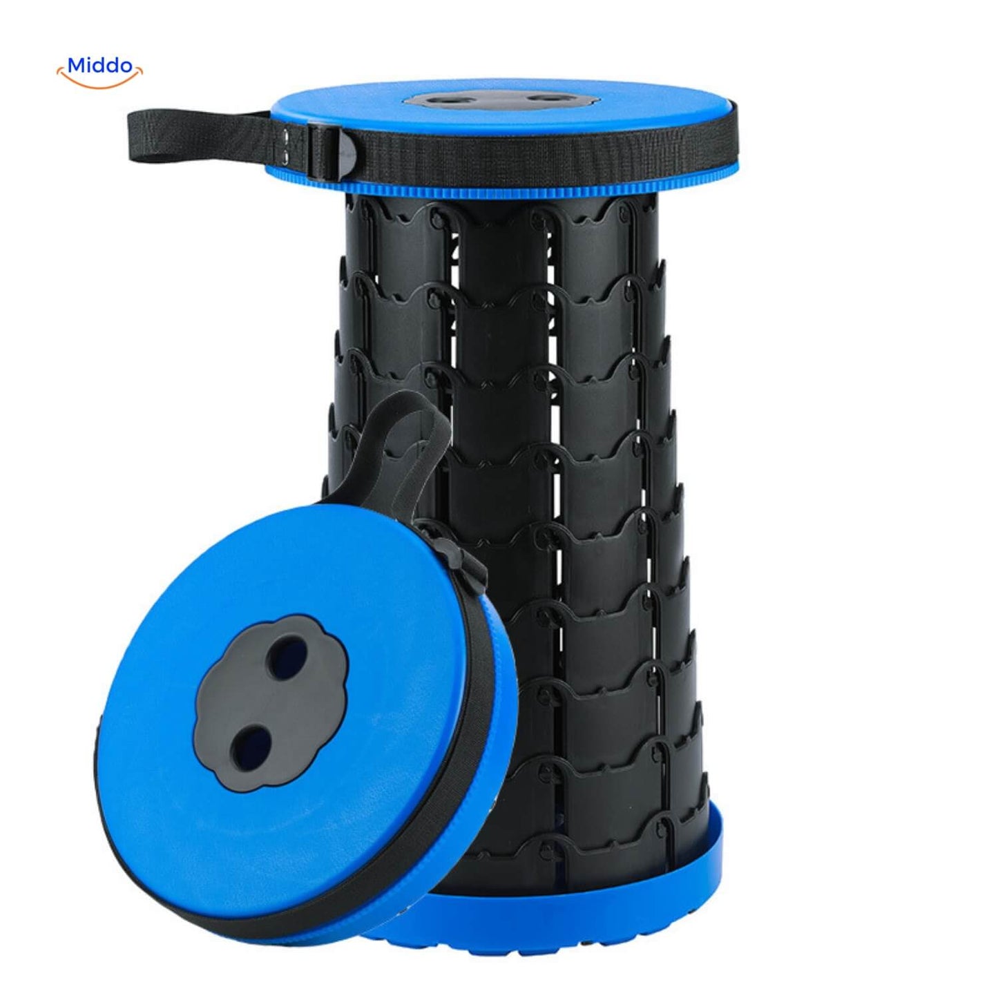 FlexiStool™ Adjustable Telescopic Stool with Non-Slip Surface