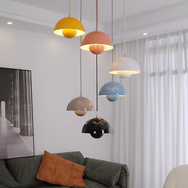 Flowerpot Pendant Lamp - Scandinavian Design | Adjustable & LED