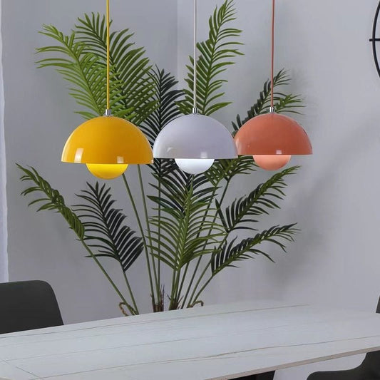 Flowerpot Pendant Lamp - Scandinavian Design | Adjustable & LED