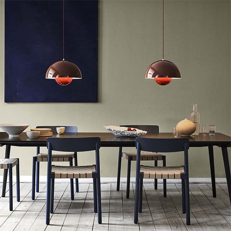 Flowerpot Pendant Lamp - Scandinavian Design | Adjustable & LED