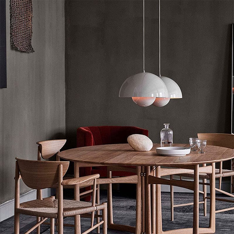 Flowerpot Pendant Lamp - Scandinavian Design | Adjustable & LED