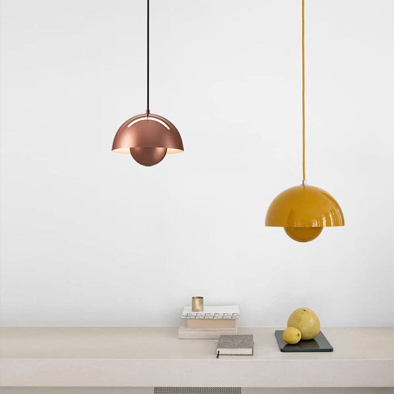Flowerpot Pendant Lamp - Scandinavian Design | Adjustable & LED