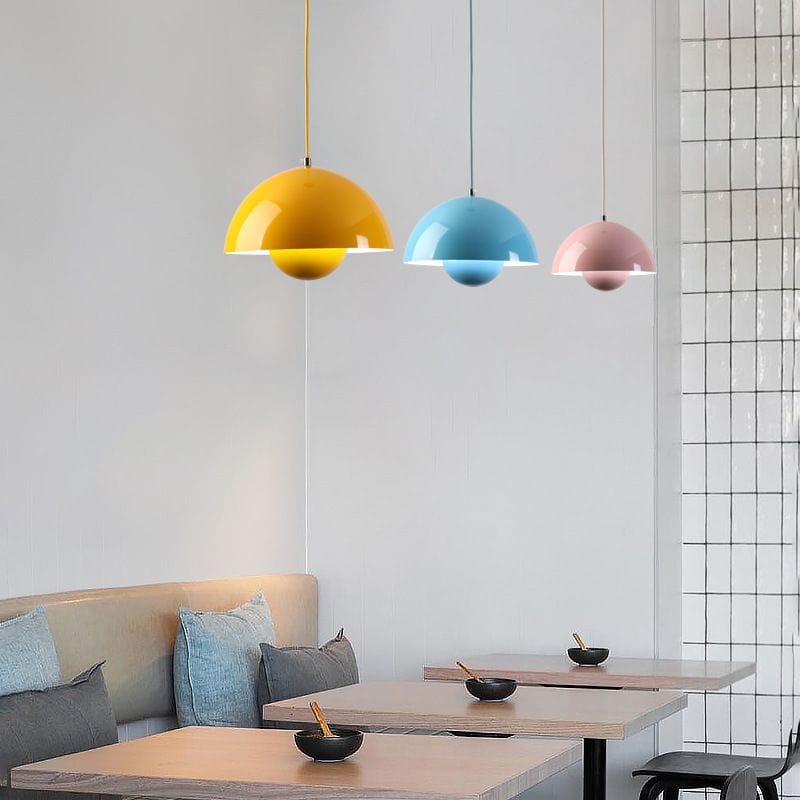 Flowerpot Pendant Lamp - Scandinavian Design | Adjustable & LED