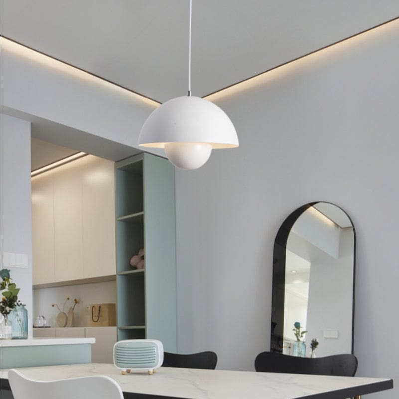 Flowerpot Pendant Lamp - Scandinavian Design | Adjustable & LED