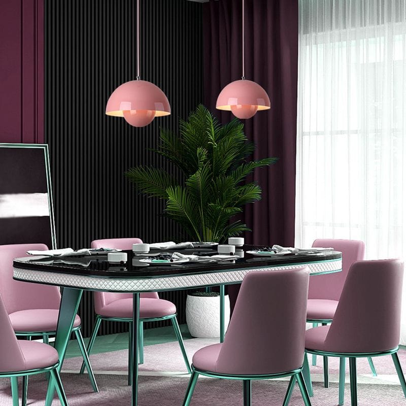 Flowerpot Pendant Lamp - Scandinavian Design | Adjustable & LED