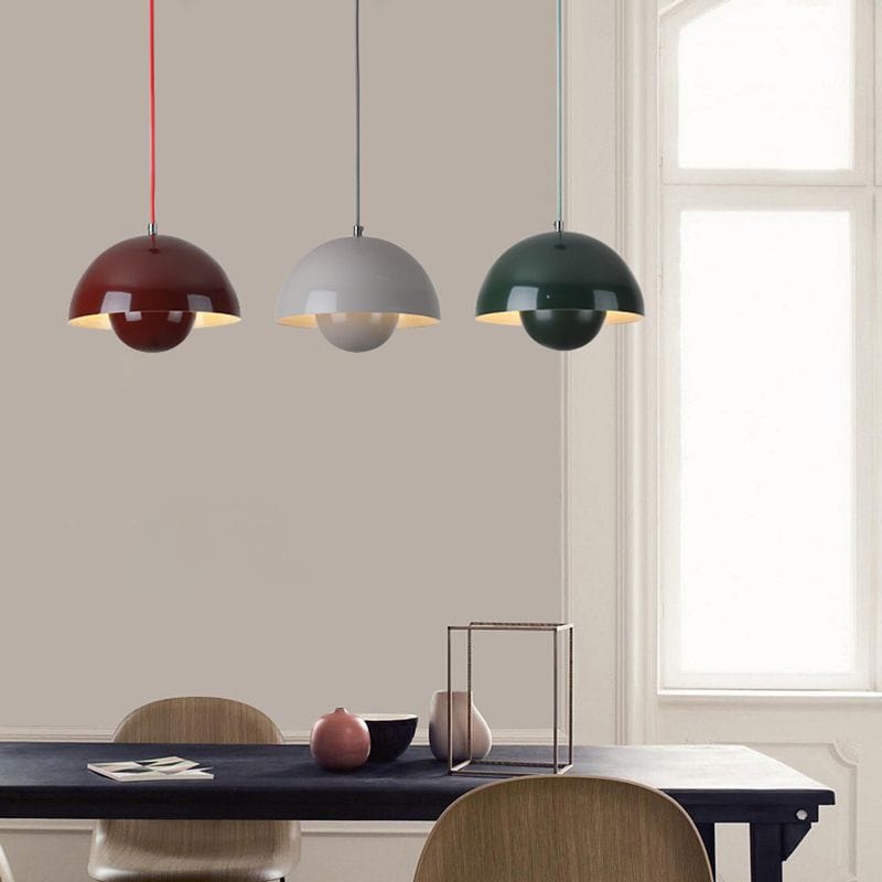 Flowerpot Pendant Lamp - Scandinavian Design | Adjustable & LED