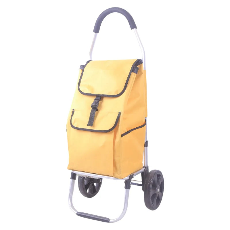 Foldable Aluminium Shopping Trolley