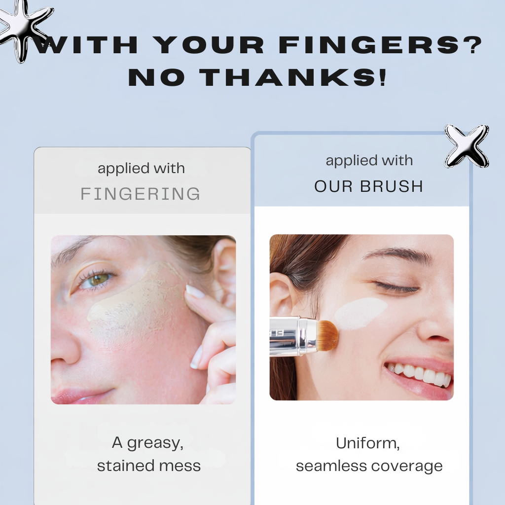 Foundation Stick | Adapts to Skin Tone | Moisturizing | ElaraGlow