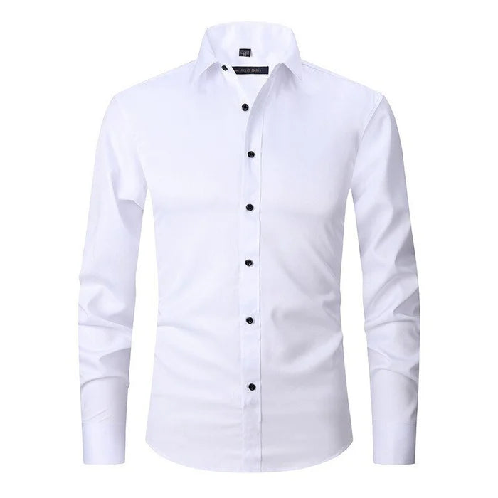 Image of Frank | Men's Slim Fit Button-Down Dress Shirt