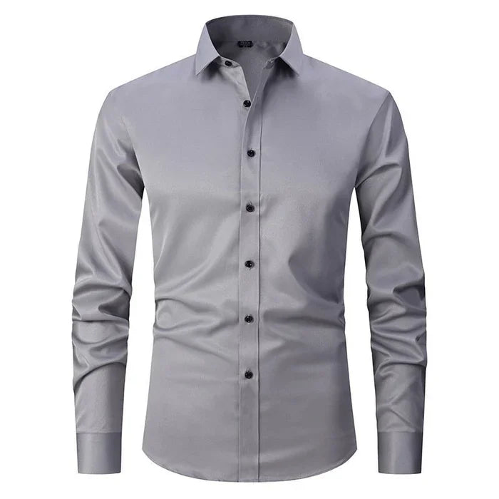 Image of Frank | Men's Slim Fit Button-Down Dress Shirt