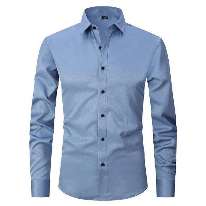 Image of Frank | Men's Slim Fit Button-Down Dress Shirt