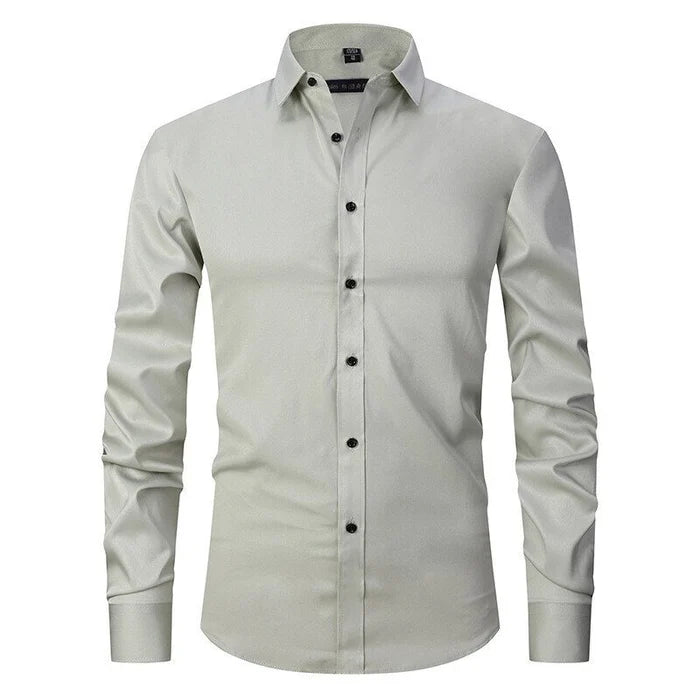 Image of Frank | Men's Slim Fit Button-Down Dress Shirt