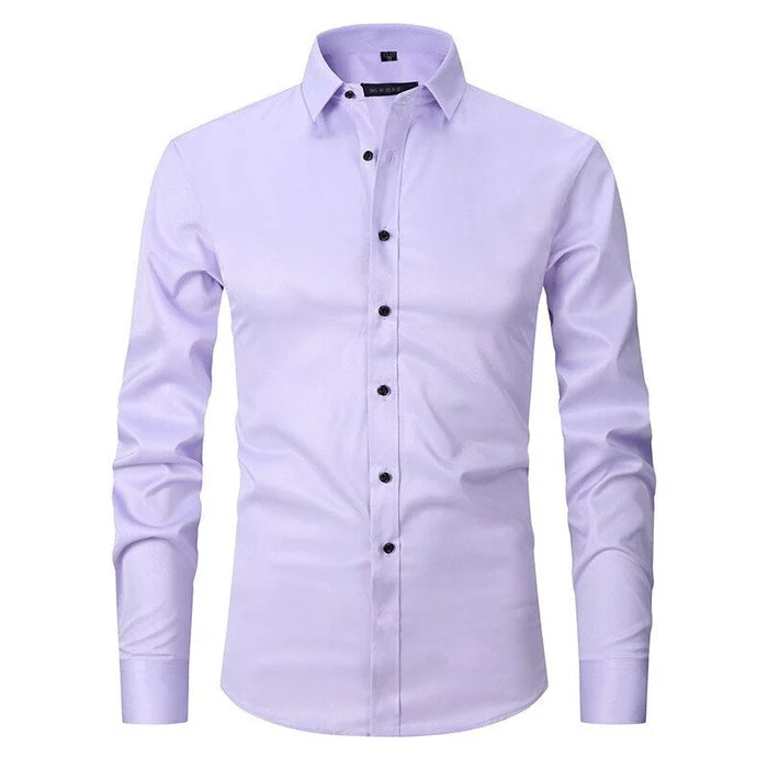 Image of Frank | Men's Slim Fit Button-Down Dress Shirt
