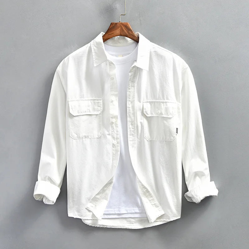 Image of Fred | Men's Long Sleeve Button-Up Shirt