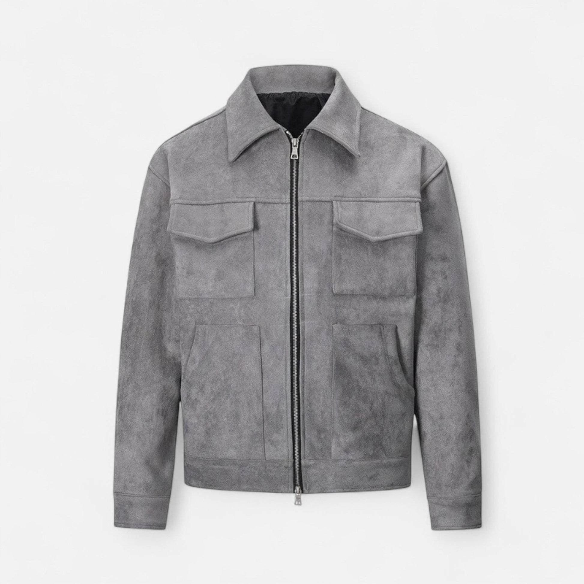 Image of Fred | Men's Zip-Up Collared Jacket