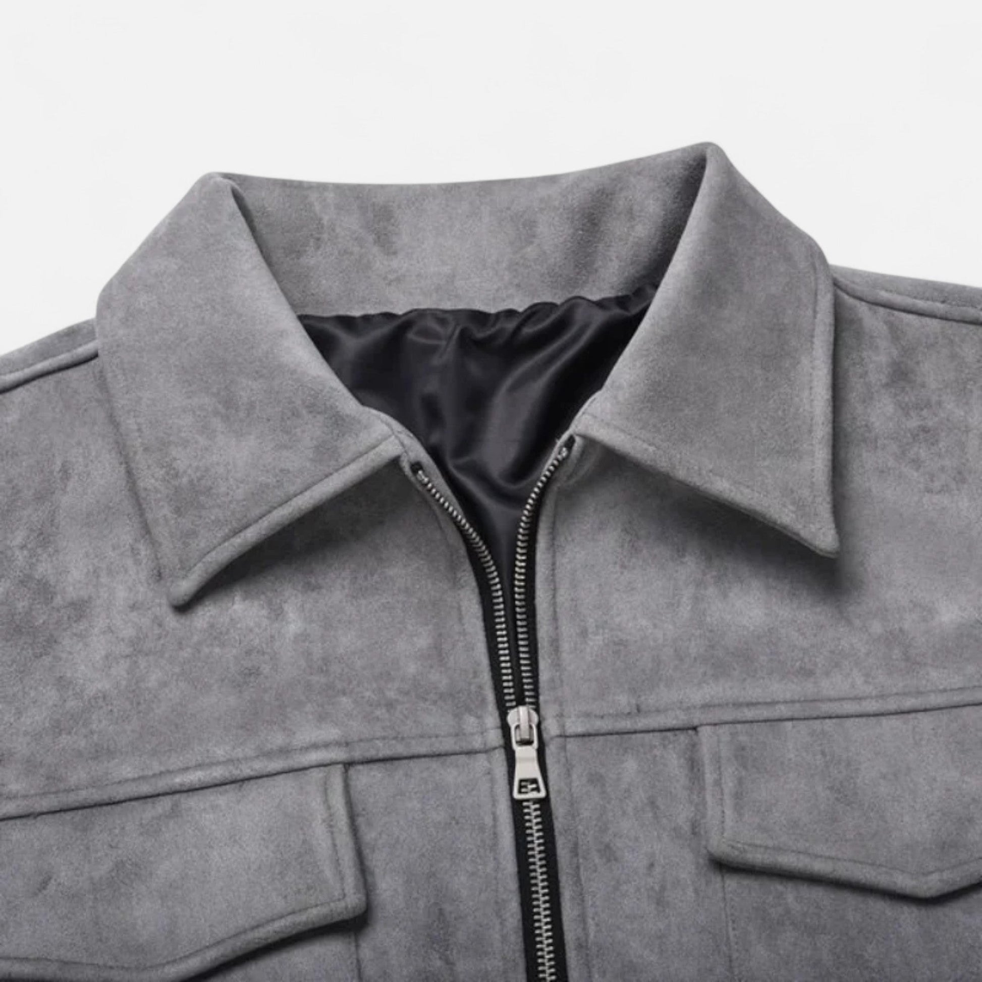 Image of Fred | Men's Zip-Up Collared Jacket