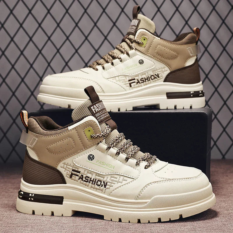 Image of Frederick | Men's High Top Lace-Up Sneakers