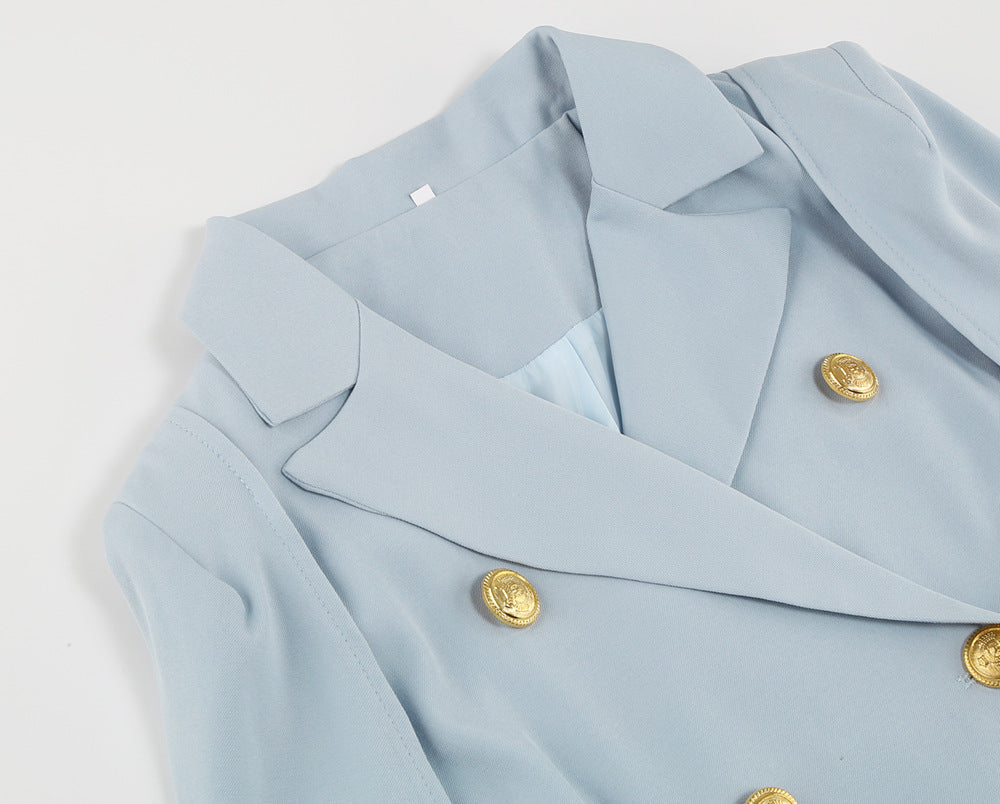 Image of Frida | Women's Sleeveless Blazer Mini Dress