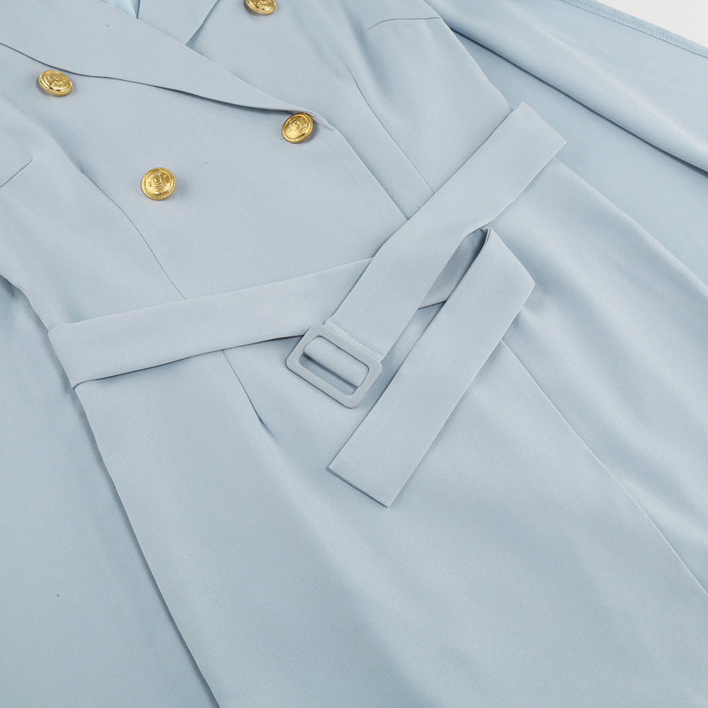 Image of Frida | Women's Sleeveless Blazer Mini Dress