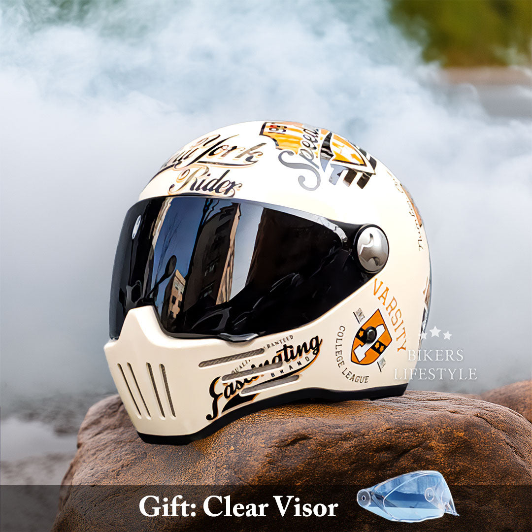 Full Face Motorcycle Helmet - Safety, Comfort, Style