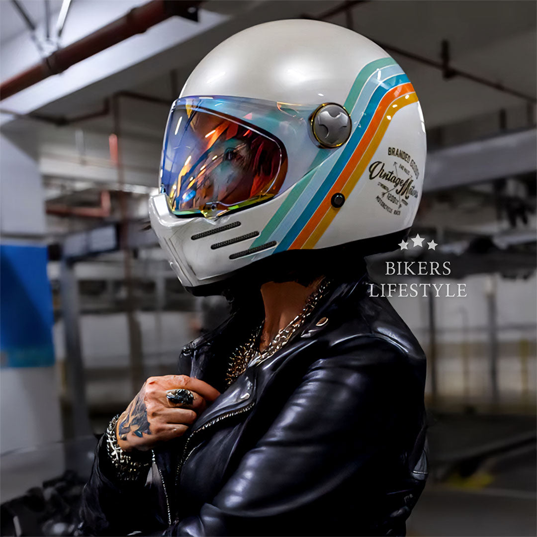 Full Face Motorcycle Helmet - Safety, Comfort, Style
