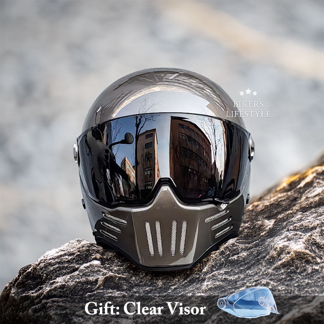 Full Face Motorcycle Helmet - Safety, Comfort, Style