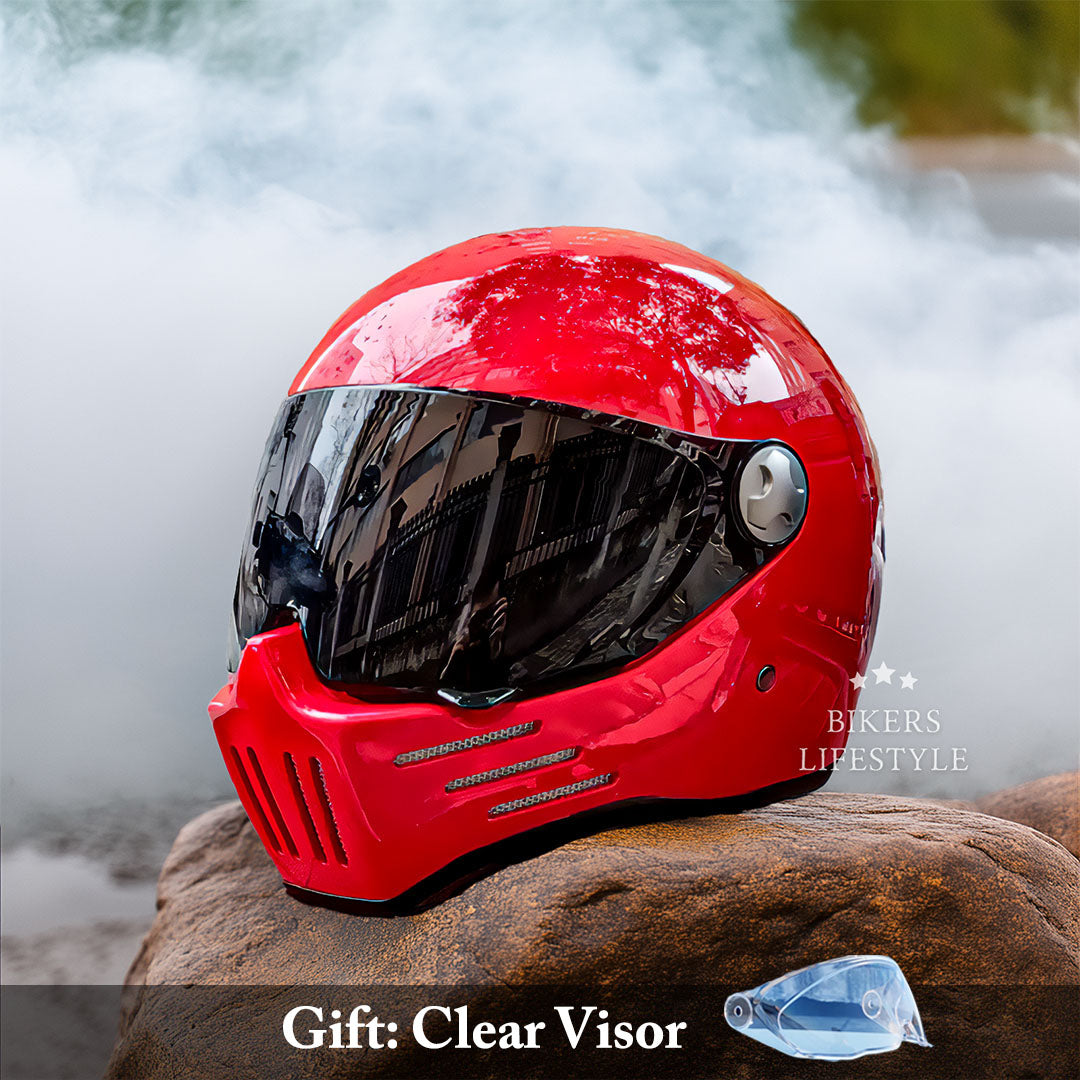 Full Face Motorcycle Helmet - Safety, Comfort, Style