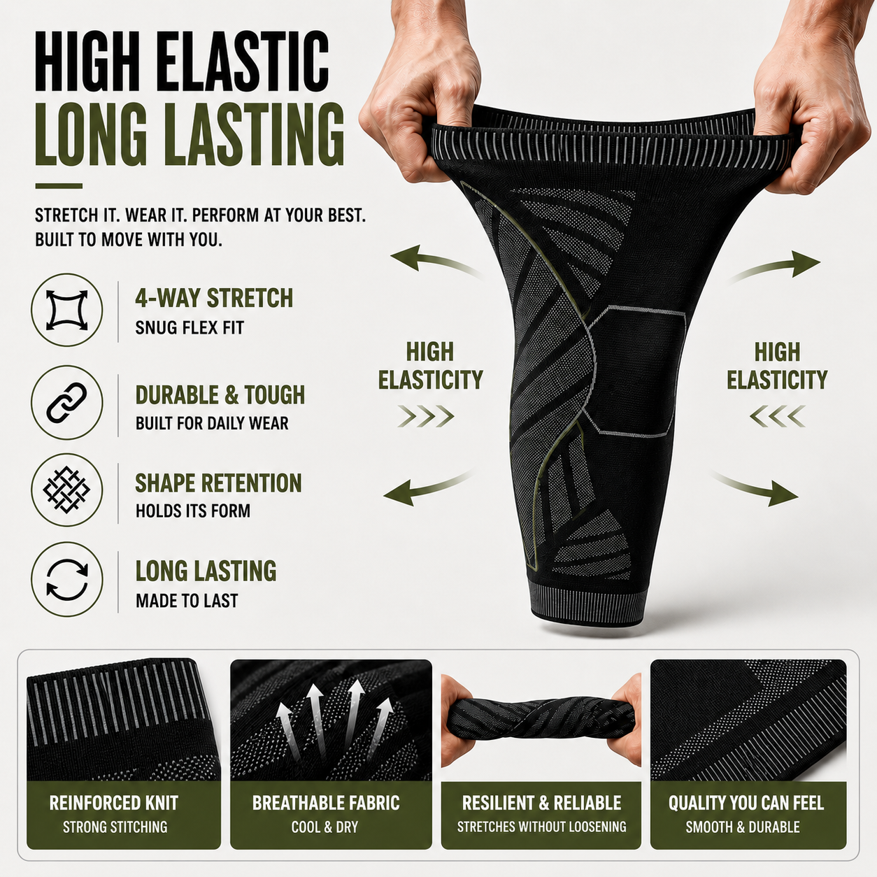 Full Leg Compression Sleeve