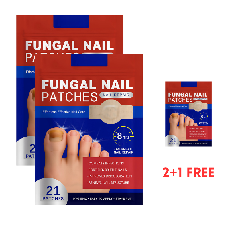 FungalPatch - Antibacterial Fungal Infection Patches and Nail Care Pack