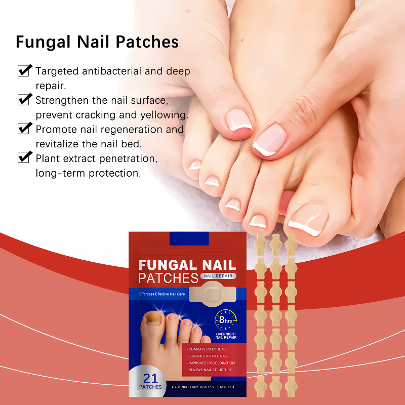 FungalPatch - Antibacterial Fungal Infection Patches and Nail Care Pack