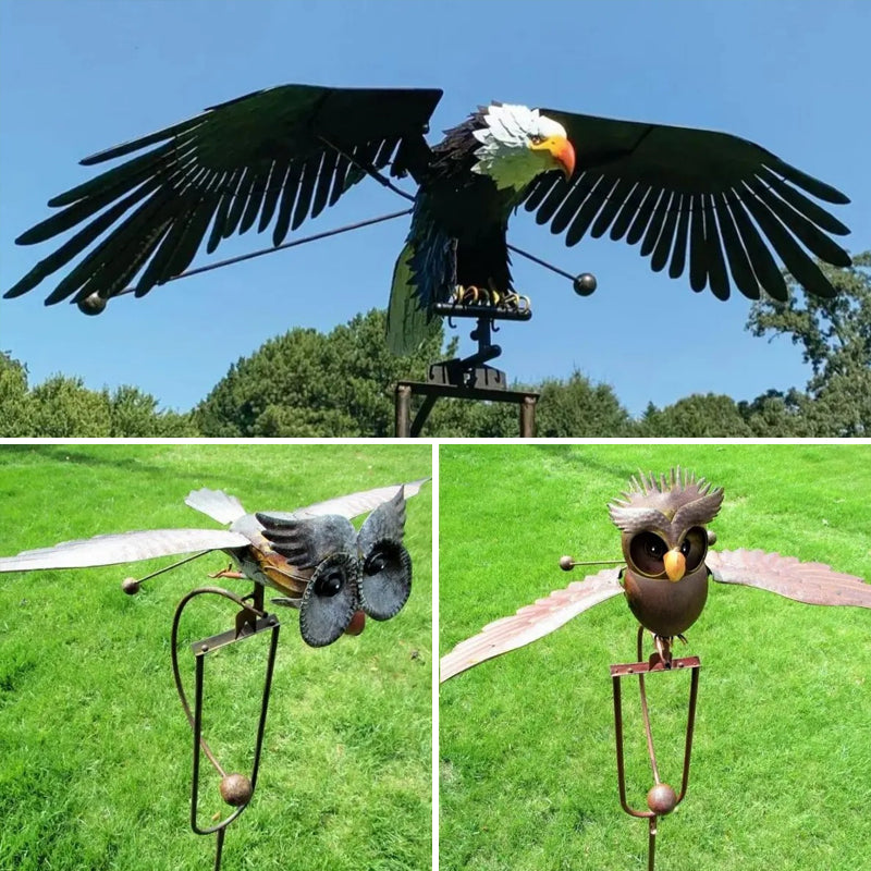 Garden Art-Bird Patio Decoration | FleekFit