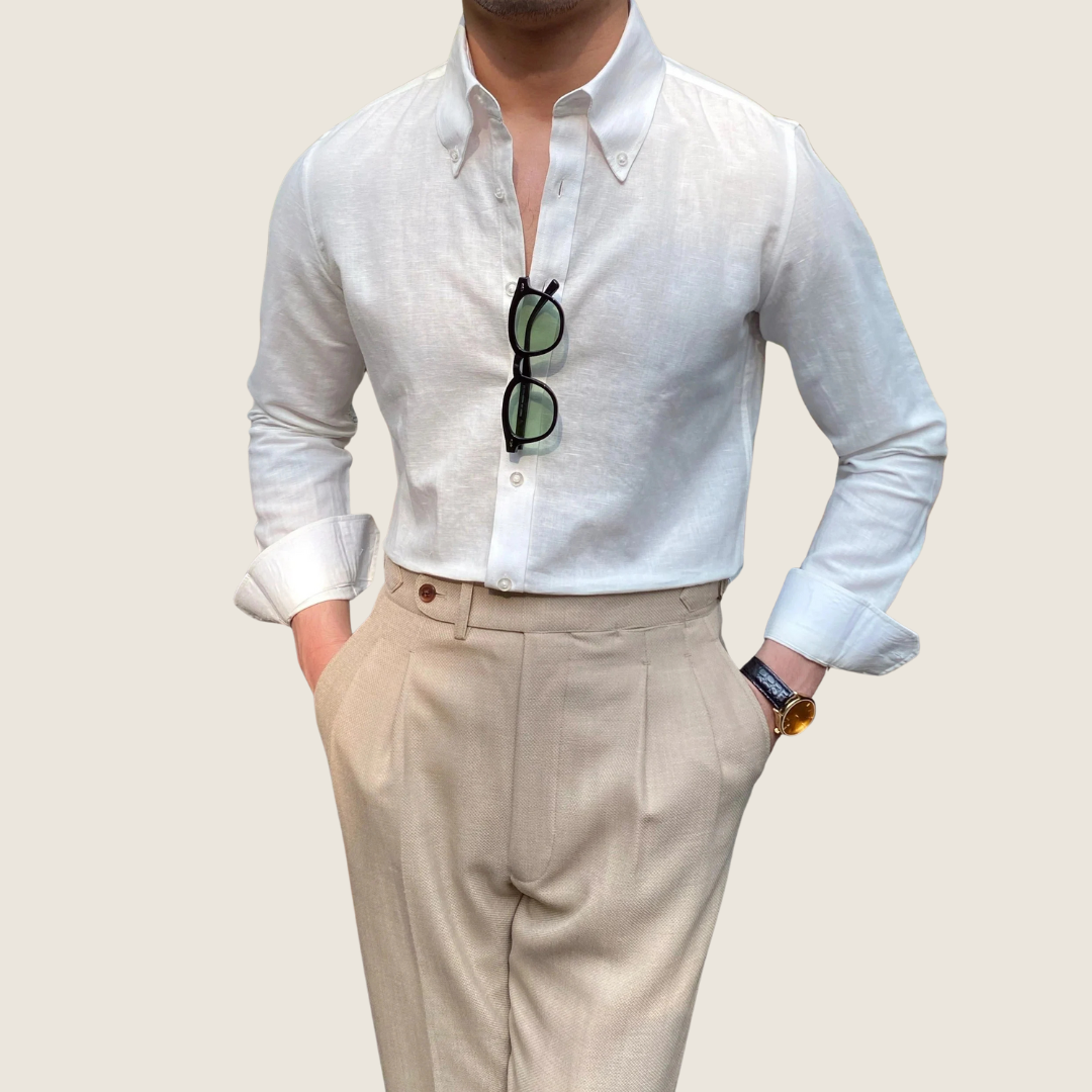 Image of Gary | Men's Long Sleeve Button-Down Shirt