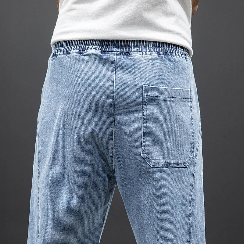 Image of Gavin | Men's Relaxed Fit Denim Jogger Pants