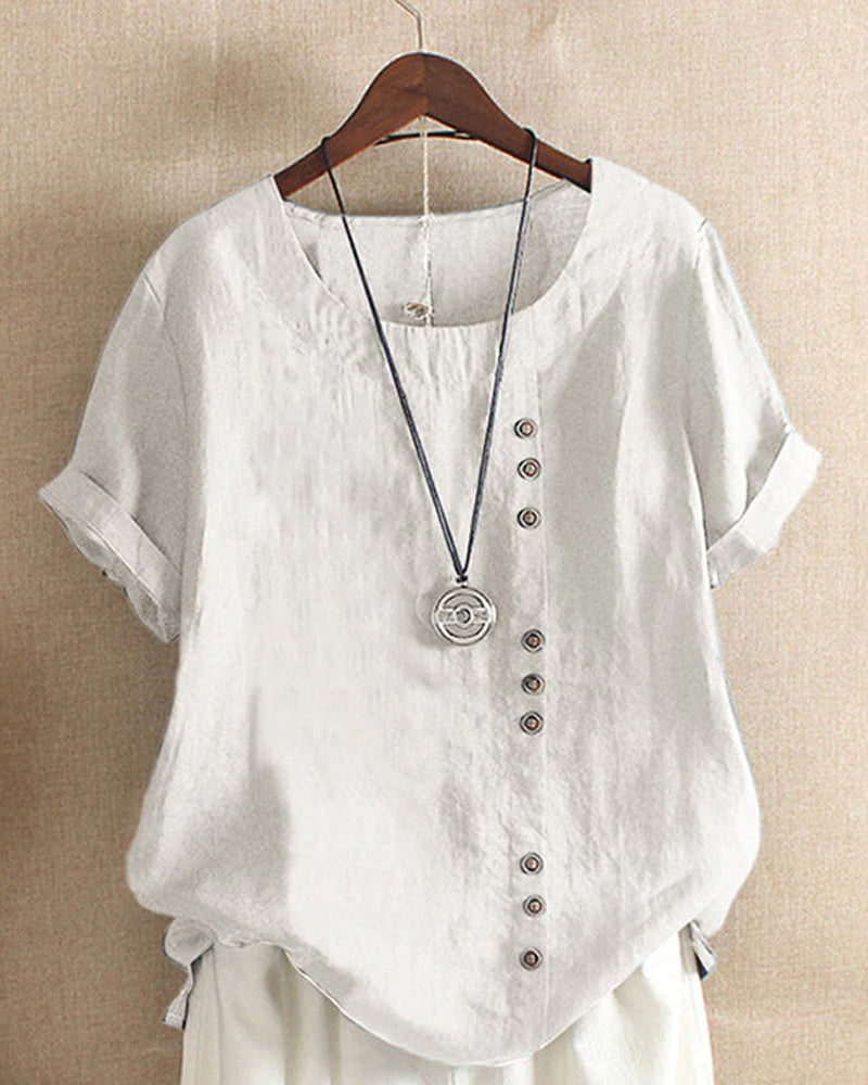 Image of Geraldine | Women's Button-Down Blouse