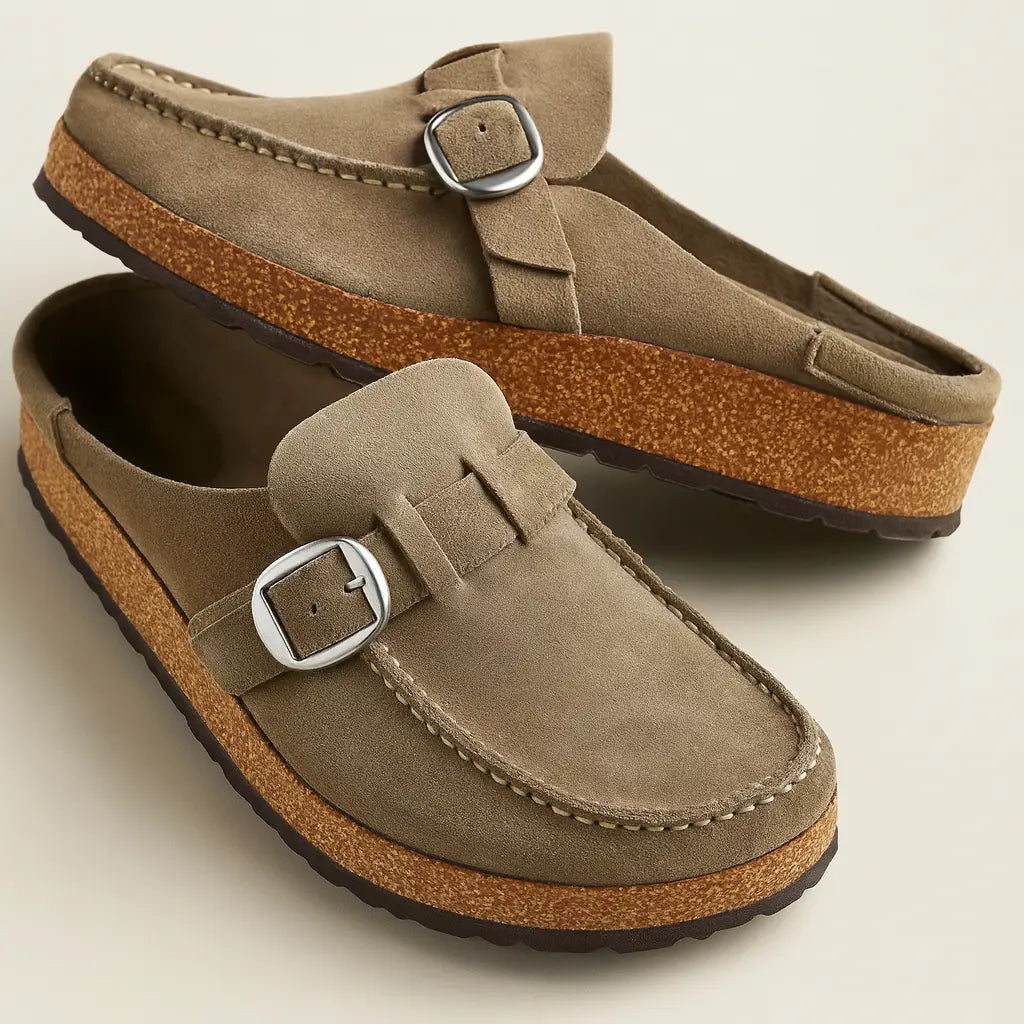 Image of Geraldine | Women's Slide Buckle Mules