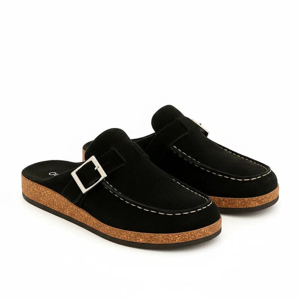 Image of Geraldine | Women's Slide Buckle Mules