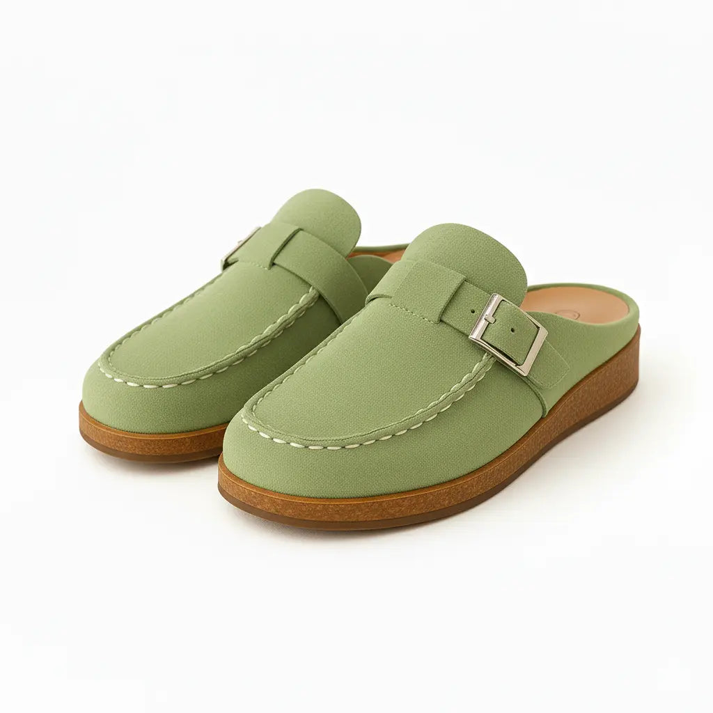 Image of Geraldine | Women's Slide Buckle Mules