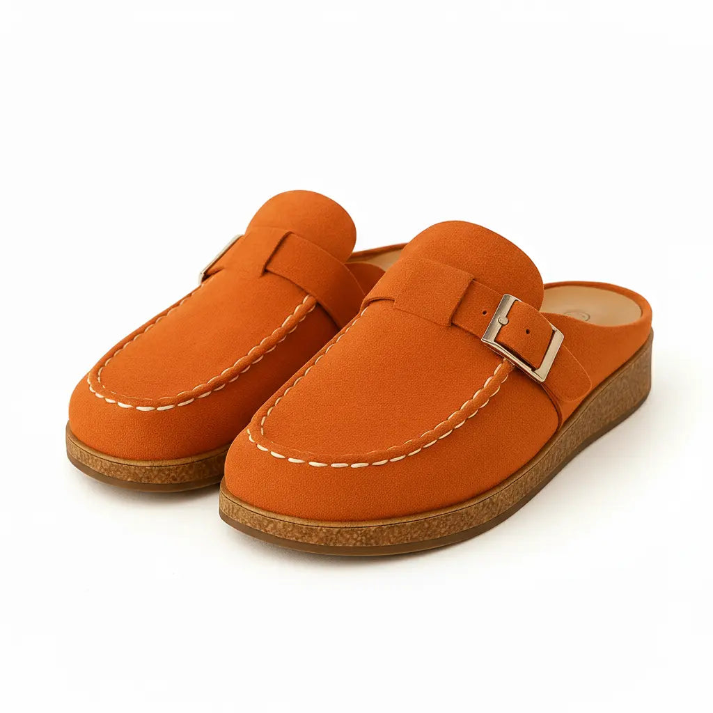 Image of Geraldine | Women's Slide Buckle Mules