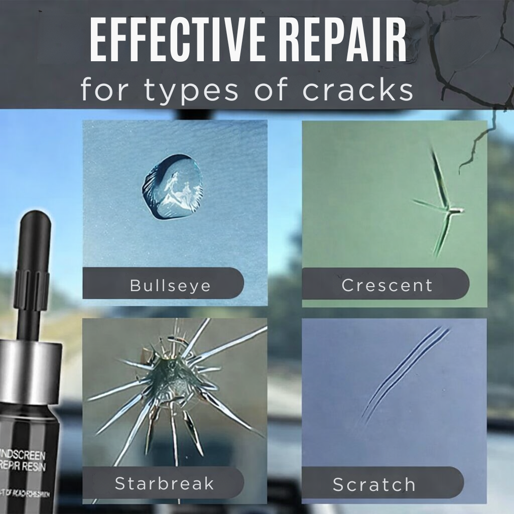 Glass Repair | Windshield Repair Kit | Seal Nearly Invisibly | GlassGuard
